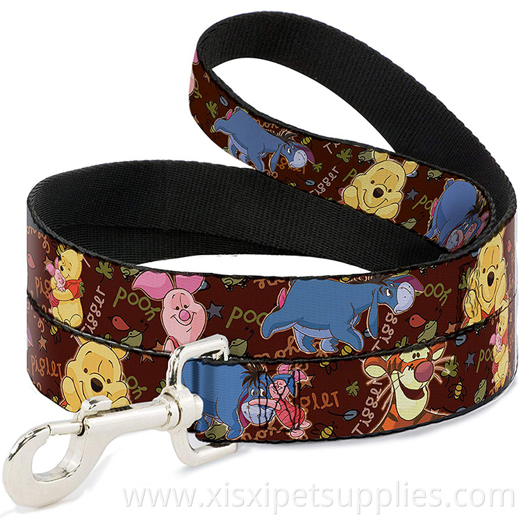 Soft & Durable Dog Leash Strap Colorful Pattern Dog Leads,Same Design Dog Collar Matching Available Separately